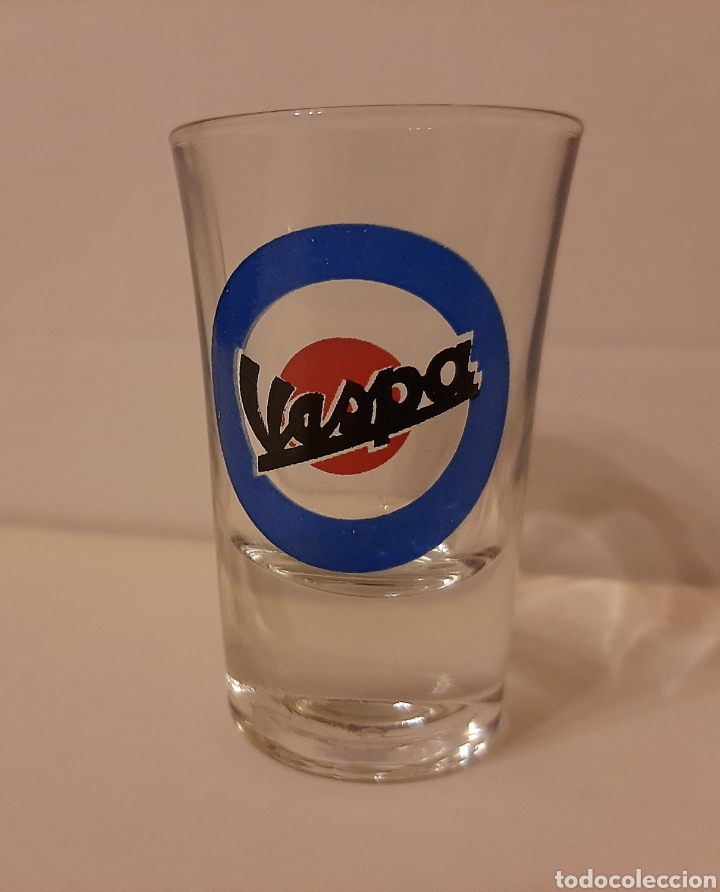 Coleccionismo: Vaso chupito Vespa Scooter Scooterismo scooterboy mod sixties