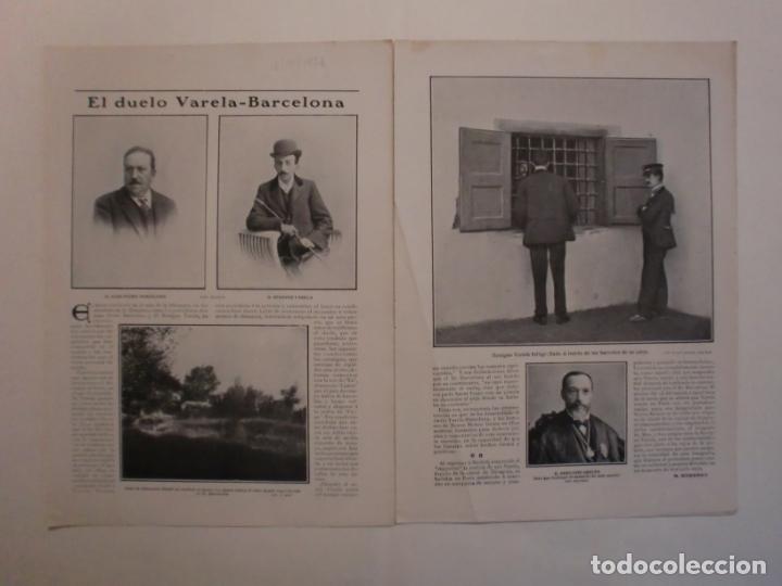 Coleccionismo: EL DUELO VARELA - BARCELONA EN SOTO DE ALMOZARA - 18/10/1906