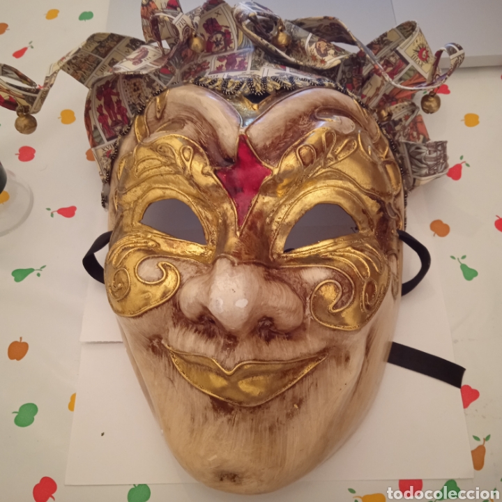 máscara veneciana para carnaval o decoración - Compra venta en todocoleccion