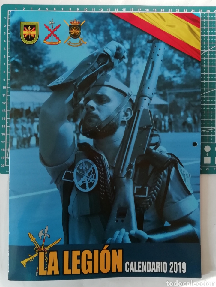 Coleccionismo: Calendario LA LEGI&Oacute;N ESPA&Ntilde;OLA 2019 EJ&Eacute;RCITO DE TIERRA ESPA&Ntilde;A