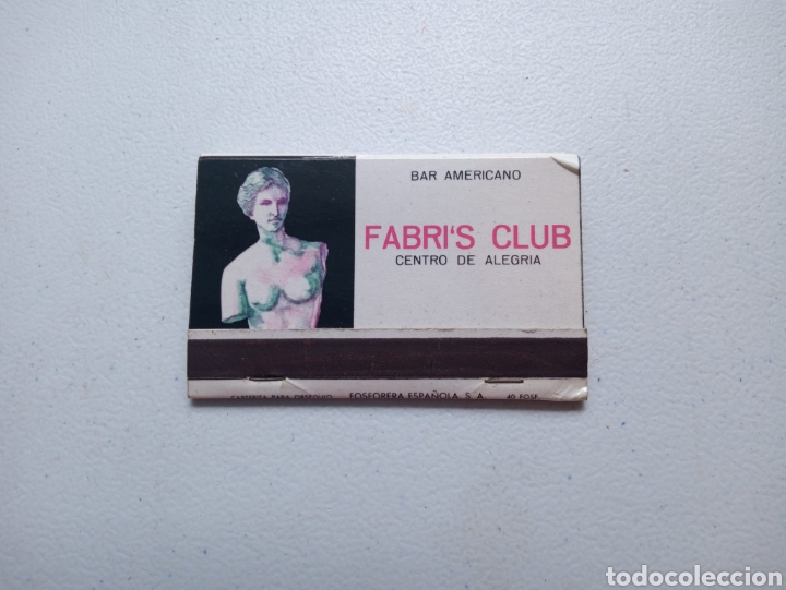 Collezionismo: CARTERITA DE CERILLAS.