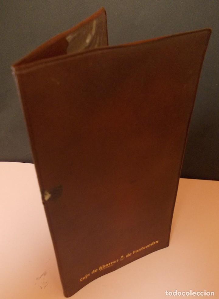 Coleccionismo: funda de libreta de la Caja ahorros de Pontevedra - Foto 5