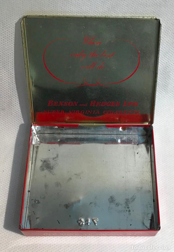 Coleccionismo: BENSON & HEDGES, CAJA DE CIGARRILLOS - Foto 4