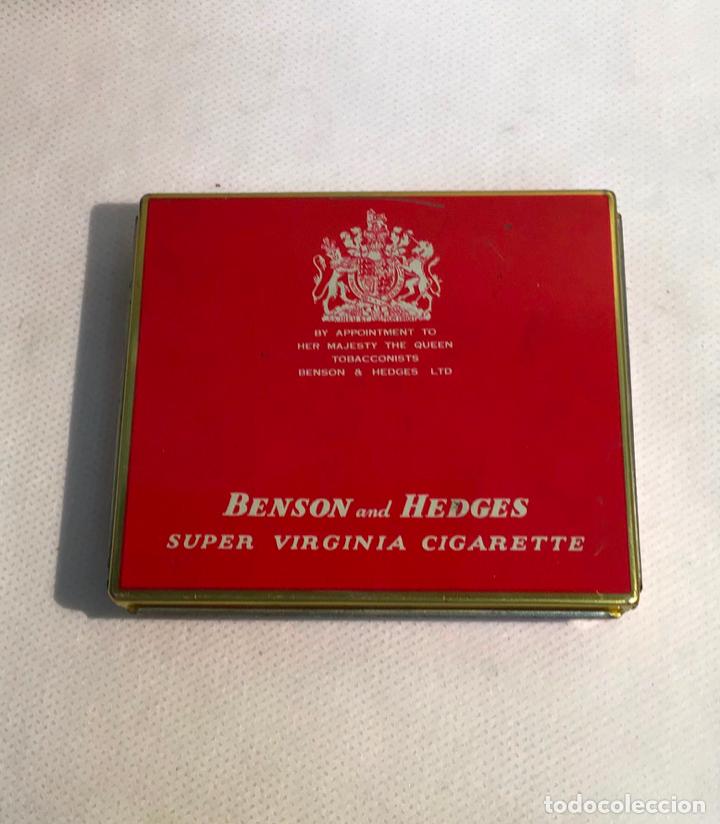Coleccionismo: BENSON & HEDGES, CAJA DE CIGARRILLOS - Foto 1