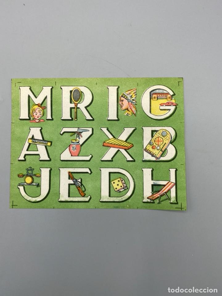 Coleccionismo: LAMINA DE ILUSTRACIONES INFANTILES CON LETRAS DEL ABECEDARIO. VER FOTOS