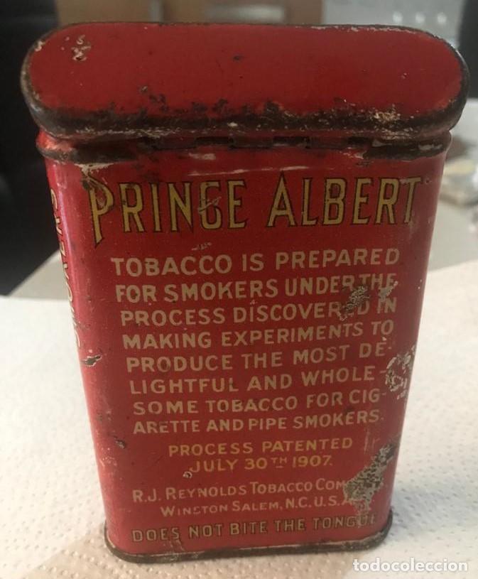 Coleccionismo: ANTIGUA CAJA DE TABACO PRINCE ALBERT - Foto 2