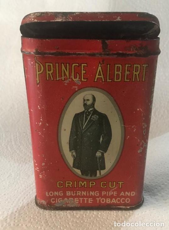 Coleccionismo: ANTIGUA CAJA DE TABACO PRINCE ALBERT - Foto 6