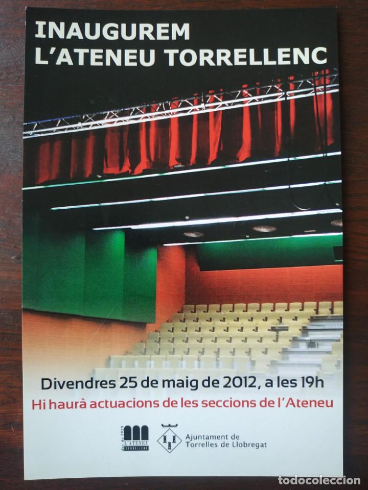 Coleccionismo: Programa inauguraci&oacute; del nou Ateneu Torrellenc 2012 de Torrelles de Llobregat - Foto 1