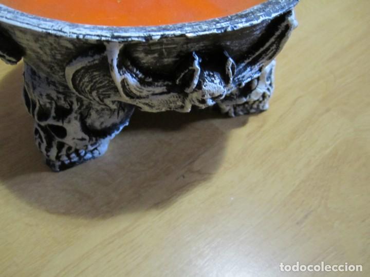 Coleccionismo: vela con calaveras - Foto 4