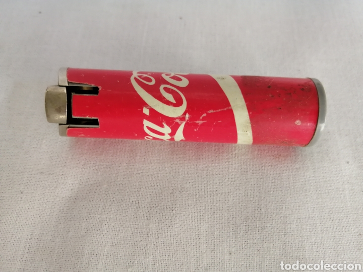 Coleccionismo: Mechero publicidad Coca-Cola no clipper funcionando - Foto 3