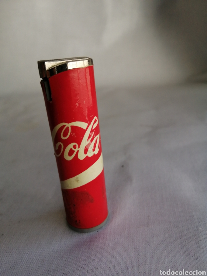 Coleccionismo: Mechero publicidad Coca-Cola no clipper funcionando - Foto 1