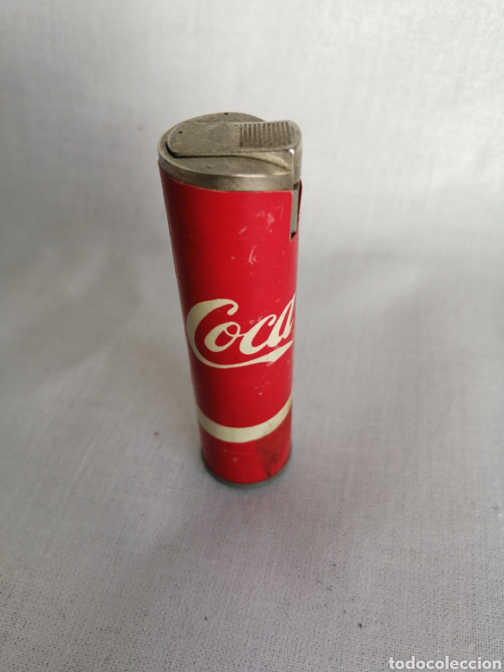 Coleccionismo: Mechero publicidad Coca-Cola no clipper funcionando - Foto 5