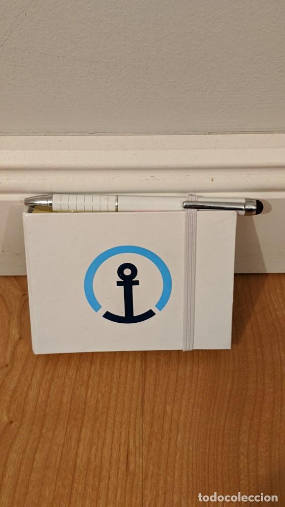 Colecionismo: LIBRETITA PORTA POS-IT DE VARIOS TAMA&Ntilde;OS Y COLORES + BOL&Iacute;GRAFO