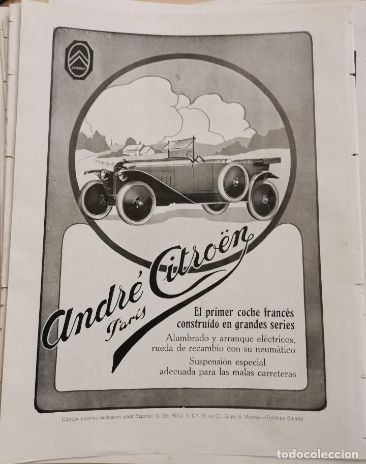 Coleccionismo: RETAL DE PUBLICACI&Ograve;N, 1920, PUBLICIDAD ANDR&Eacute; CITROEN