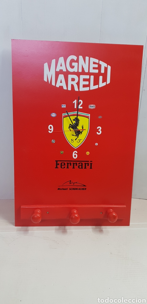 Coleccionismo: FERRARI reloj - percha