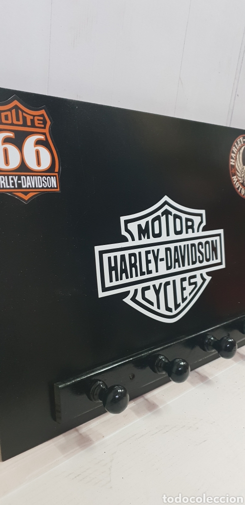 Coleccionismo: Harley davidson percha - Foto 2