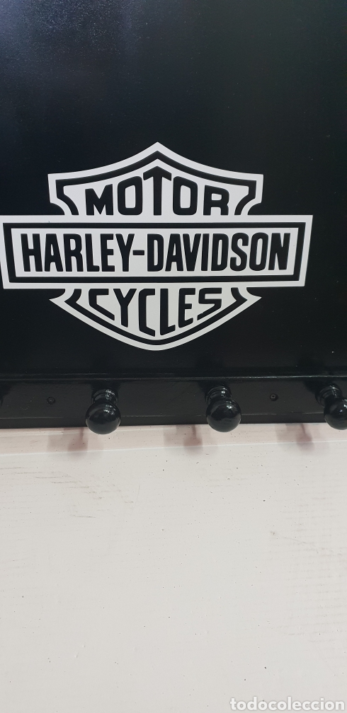 Coleccionismo: Harley davidson percha - Foto 3