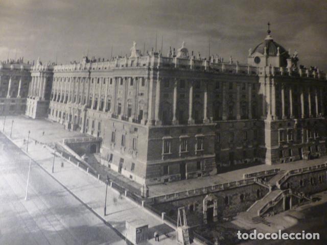 Collezionismo: MADRID PALACIO REAL ANTIGUA LAMINA HUECOGRABADO