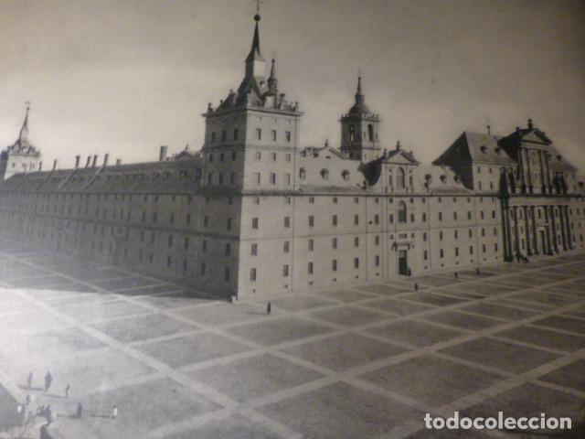 Collectionnisme: SAN LORENZO DE EL ESCORIAL MADRID MONASTERIO LAMINA HUECOGRABADO