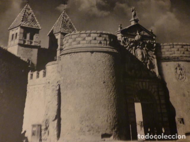 Collectionnisme: TOLEDO PUERTA DE BISAGRA ANTIGUA LAMINA HUECOGRABADO