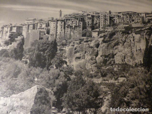 Sammelleidenschaft Papier: CUENCA VISTA DESDE EL HUECAR ANTIGUA LAMINA HUECOGRABADO