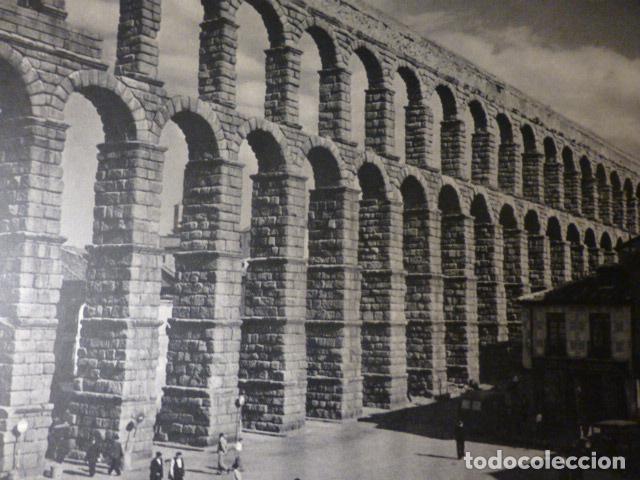 Collectionnisme: SEGOVIA ACUEDUCTO ROMANO ANTIGUA LAMINA HUECOGRABADO