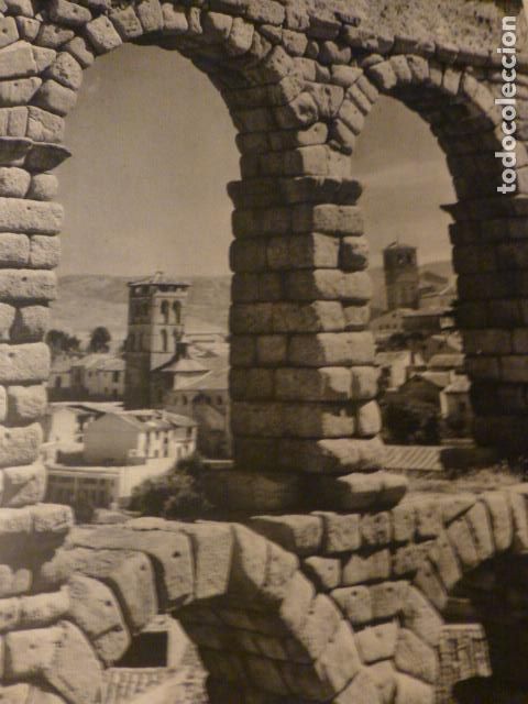 Sammelleidenschaft Papier: SEGOVIA ACUEDUCTO ROMANO ANTIGUA LAMINA HUECOGRABADO