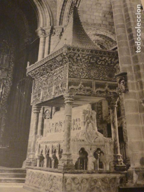 Sammelleidenschaft Papier: AVILA SEPULCRO DE SAN VICENTE ANTIGUA LAMINA HUECOGRABADO