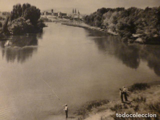 Sammelleidenschaft Papier: LOGRO&Ntilde;O LA RIOJA RIO EBRO ANTIGUA LAMINA HUECOGRABADO