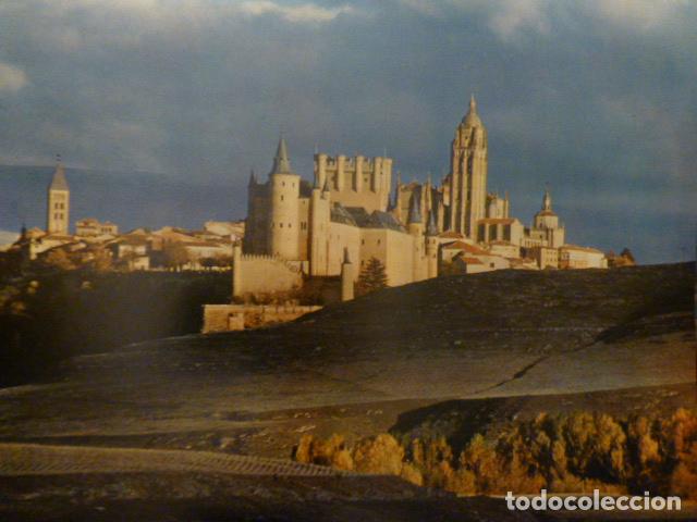 Coleccionismo: SEGOVIA LA CATEDRAL ANTIGUA LAMINA HUECOGRABADO