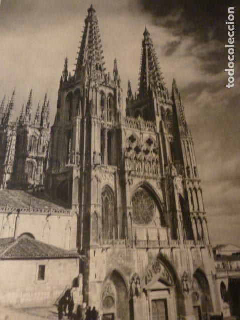 Sammelleidenschaft Papier: BURGOS CATEDRAL ANTIGUA LAMINA HUECOGRABADO