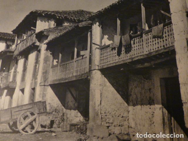 Collecting paper: PRAVES CANTABRIA CASAS ANTIGUA LAMINA HUECOGRABADO