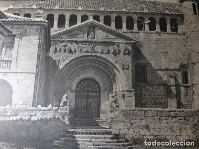 Sammelleidenschaft Papier: SANTILLANA DEL MAR CANTABRIA COLEGIATA ANTIGUA LAMINA HUECOGRABADO