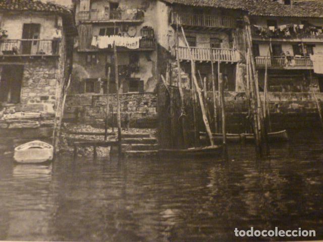 Collecting paper: PASAJES GUIPUZCOA VISTA ANTIGUA LAMINA HUECOGRABADO