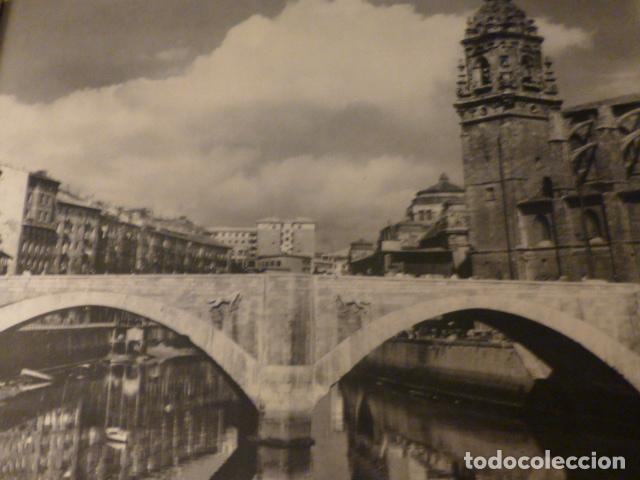 Sammelleidenschaft Papier: BILBAO VIZCAYA PUENTE DE SAN ANTON ANTIGUA LAMINA HUECOGRABADO