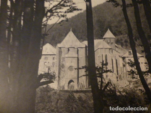 Sammelleidenschaft Papier: RONCESVALLES NAVARRA IGLESIA ANTIGUA LAMINA HUECOGRABADO