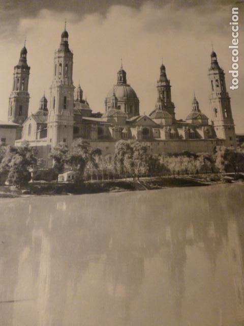 Collecting paper: ZARAGOZA EL PILAR ANTIGUA LAMINA HUECOGRABADO