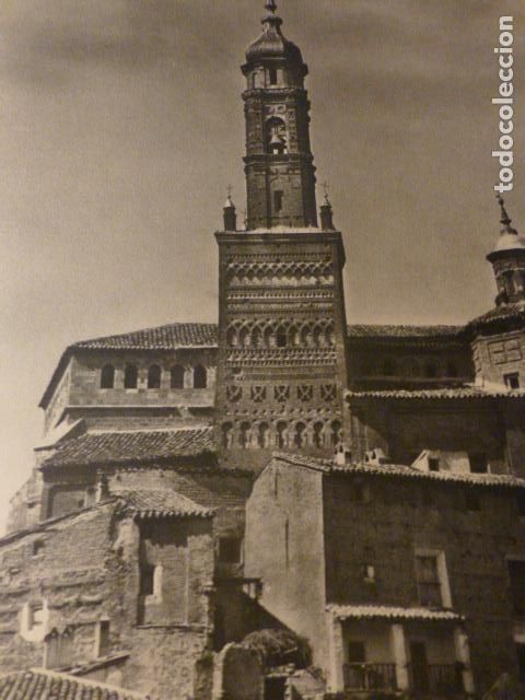Coleccionismo: ATECA ZARAGOZA TORRE ANTIGUA LAMINA HUECOGRABADO
