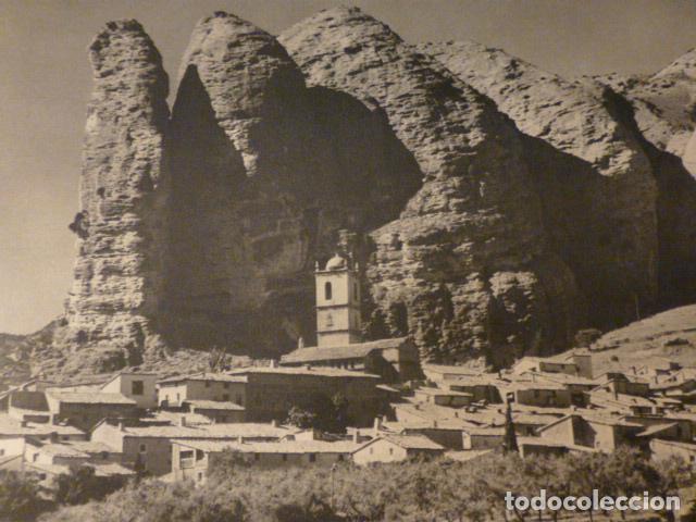 Sammelleidenschaft Papier: AGUERA HUESCA VISTA ANTIGUA LAMINA HUECOGRABADO
