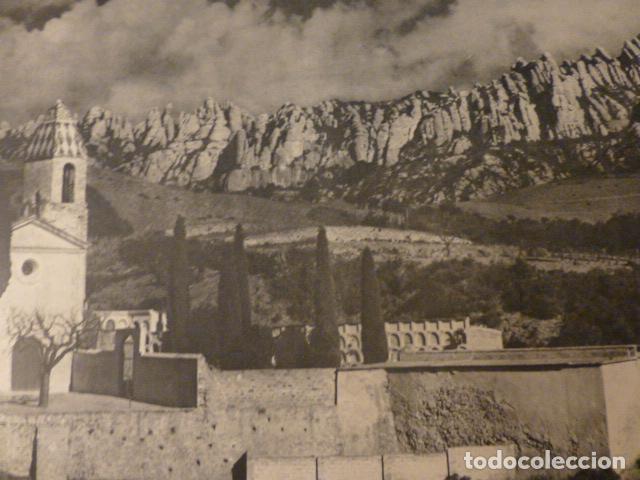 Sammelleidenschaft Papier: MONTSERRAT BARCELONA CEMENTERIO DEL BRUCH ANTIGUA LAMINA HUECOGRABADO