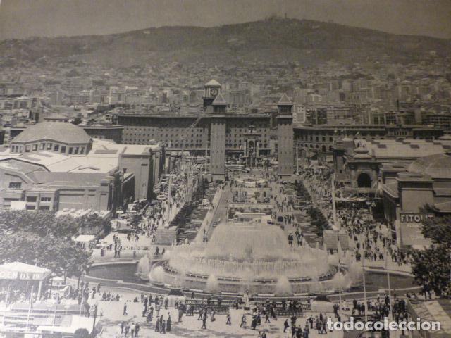 Sammelleidenschaft Papier: BARCELONA FERIA DE MUESTRAS ANTIGUA LAMINA HUECOGRABADO