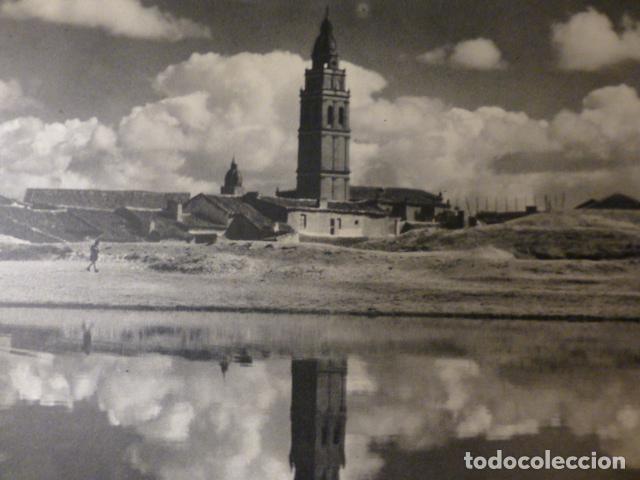 Coleccionismo: ALAEJOS VALLADOLID VISTA ANTIGUA LAMINA HUECOGRABADO
