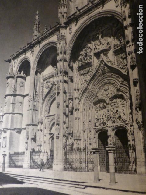 Sammelleidenschaft Papier: SALAMANCA PORTADA DE LA CATEDRAL ANTIGUA LAMINA HUECOGRABADO