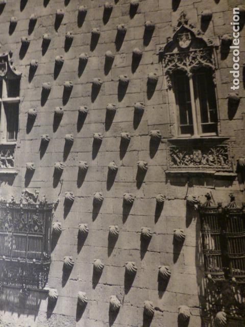 Coleccionismo: SALAMANCA CASA DE LAS CONCHAS ANTIGUA LAMINA HUECOGRABADO