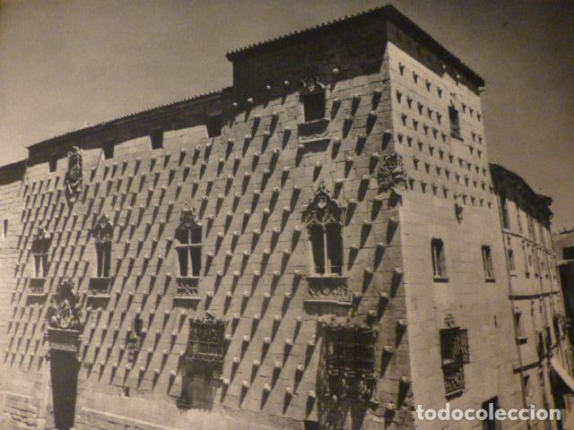 Collecting paper: SALAMANCA CASA DE LAS CONCHAS ANTIGUA LAMINA HUECOGRABADO