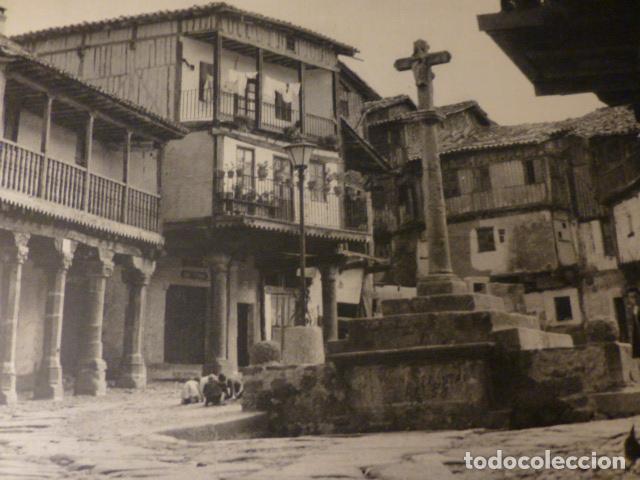 Coleccionismo: LA ALBERCA SALAMANCA PLAZA ANTIGUA LAMINA HUECOGRABADO