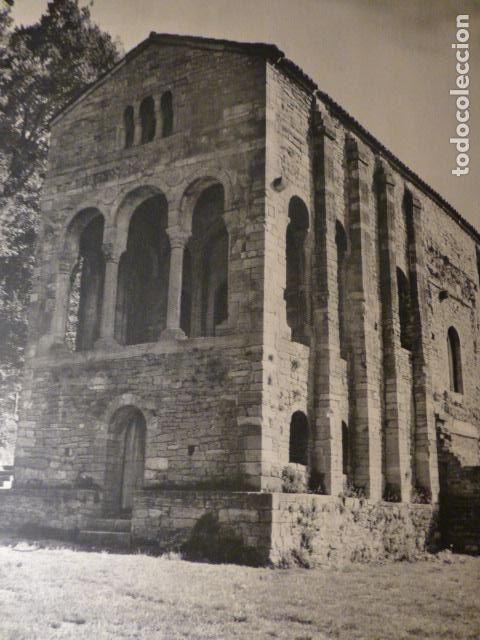 Sammelleidenschaft Papier: OVIEDO ASTURIAS SANTA MARIA DEL NARANCO ANTIGUA LAMINA HUECOGRABADO
