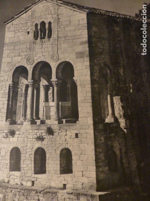 Sammelleidenschaft Papier: OVIEDO ASTURIAS SANTA MARIA DEL NARANCO ANTIGUA LAMINA HUECOGRABADO