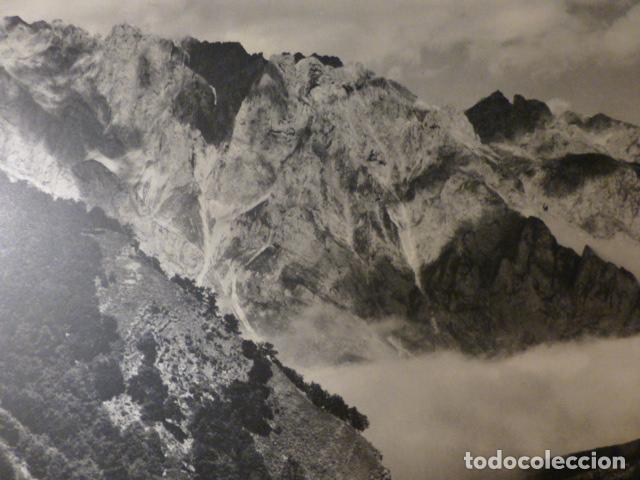 Sammelleidenschaft Papier: PICOS DE EUROPA CANTABRIA PE&Ntilde;A VIEJA ANTIGUA LAMINA HUECOGRABADO