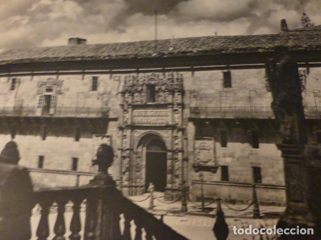 Sammelleidenschaft Papier: SANTIAGO DE COMPOSTELA HOSPITAL DE PEREGRINOS ANTIGUA LAMINA HUECOGRABADO
